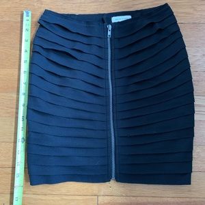 Silence & Noise | Black Mini Skirt | Size S